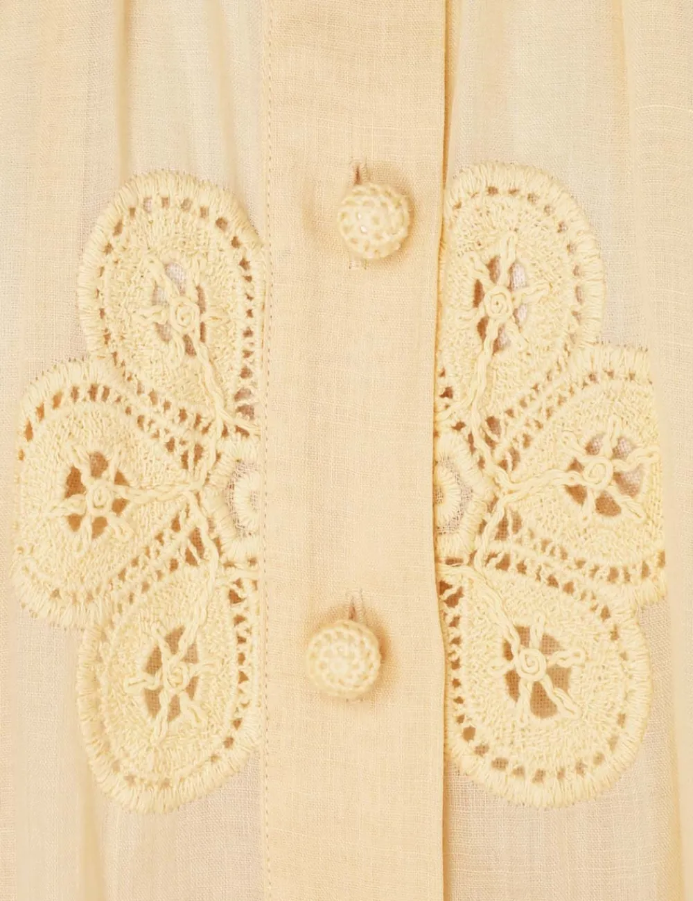 ZIMMERMANN Tops<Acadian Embroidered Blouse