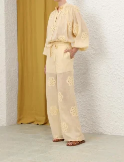 ZIMMERMANN Clothing<Acadian Embroidered Pant