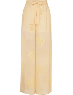ZIMMERMANN Shorts & Pants<Acadian Embroidered Pant
