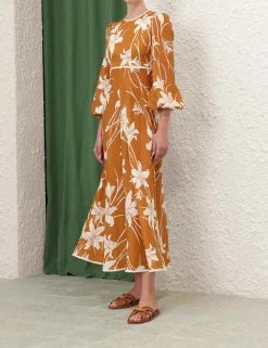 ZIMMERMANN Clothing<Acadian High Neck Dress