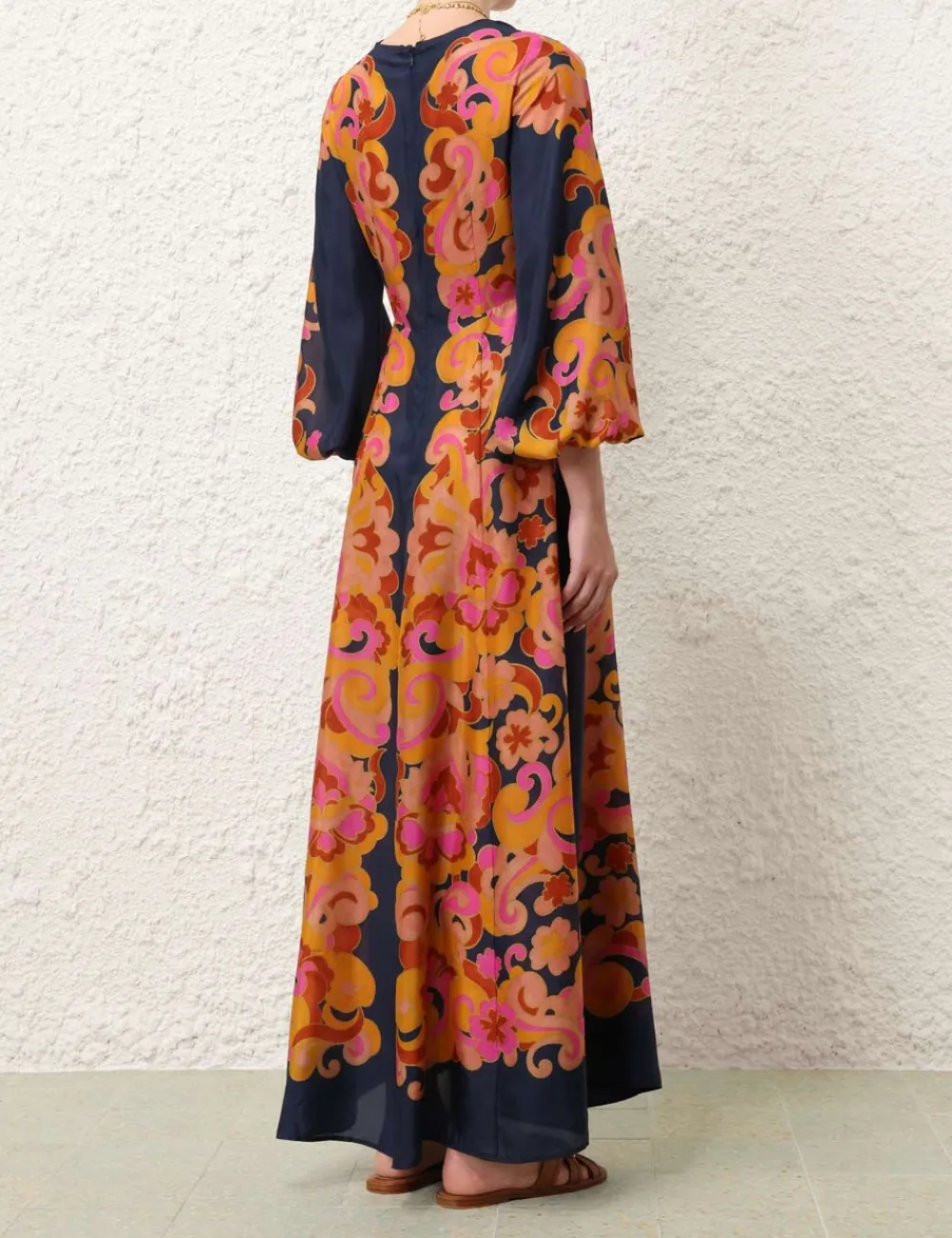 ZIMMERMANN Clothing<Acadian Long Sleeve Maxi Dress