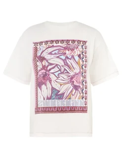 ZIMMERMANN Clothing<Acadian Printed Relaxed Tee