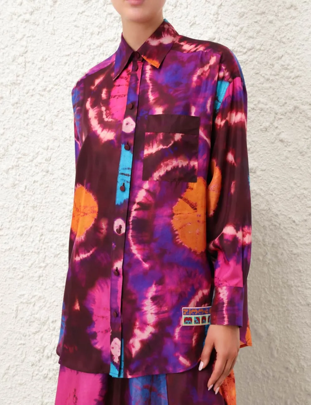 ZIMMERMANN Tops<Acadian Relaxed Shirt