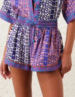 ZIMMERMANN Shorts & Pants<Acadian Relaxed Short