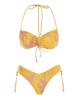 ZIMMERMANN Bikinis<Acadian Ruched Side Bikini