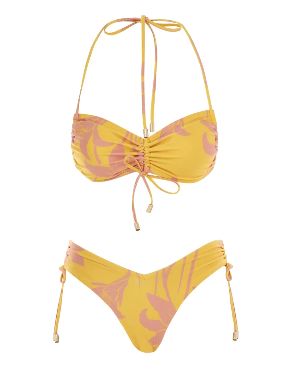 ZIMMERMANN Bikinis<Acadian Ruched Side Bikini