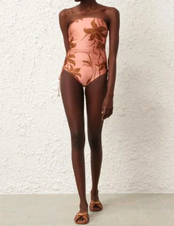 ZIMMERMANN One Pieces<Acadian Ruched Side 1Pc