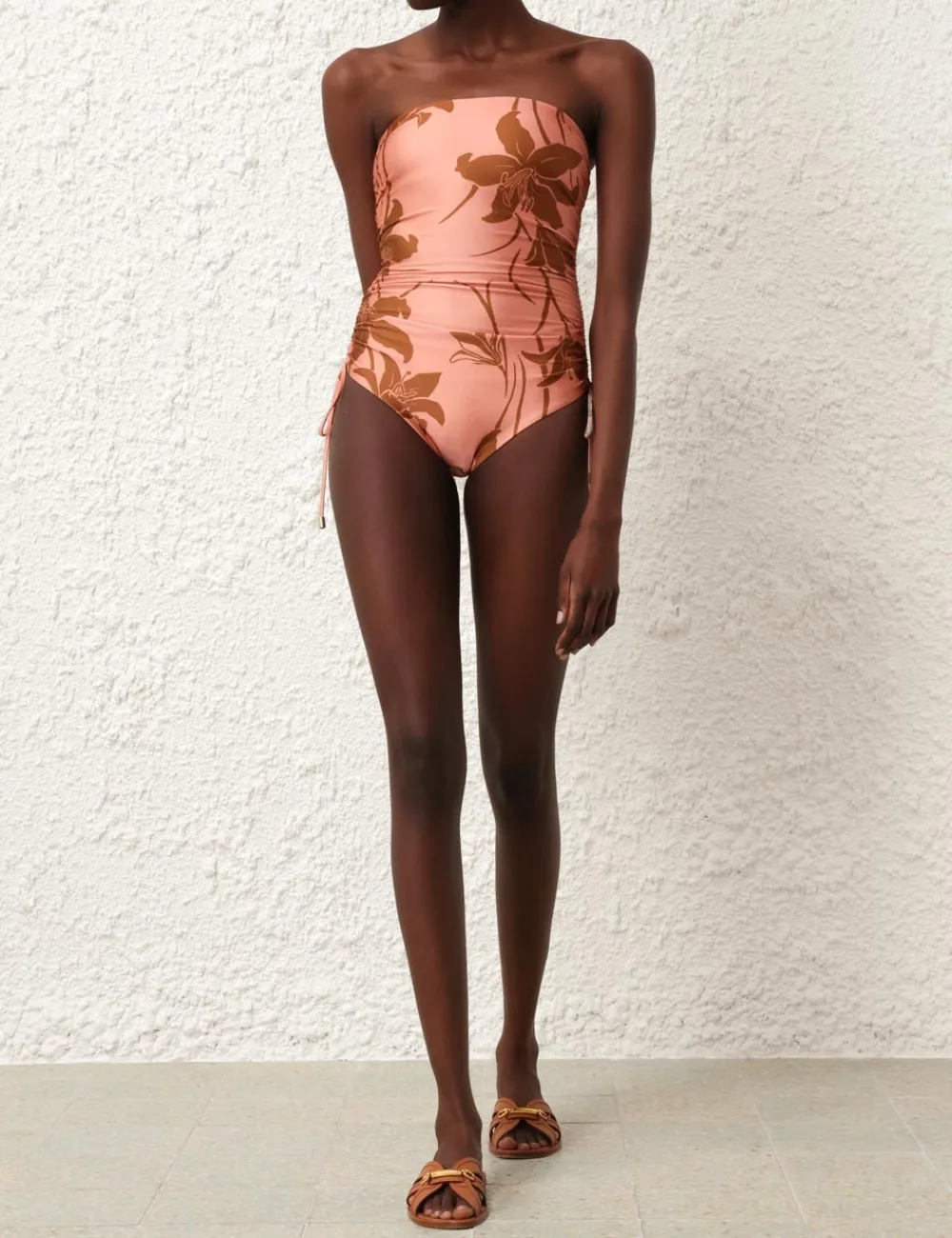 ZIMMERMANN One Pieces<Acadian Ruched Side 1Pc