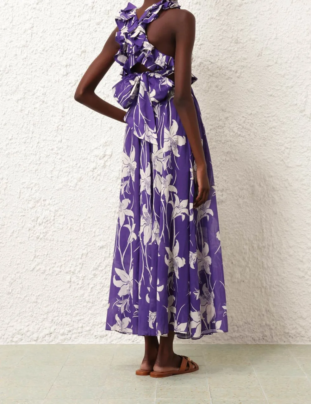 ZIMMERMANN Clothing<Acadian Ruffle Maxi Dress