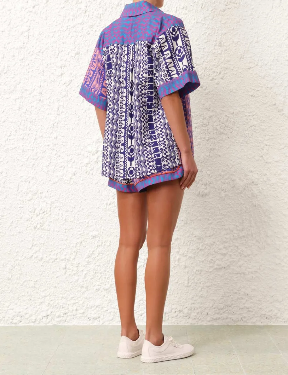 ZIMMERMANN Clothing<Acadian Spliced Shirt