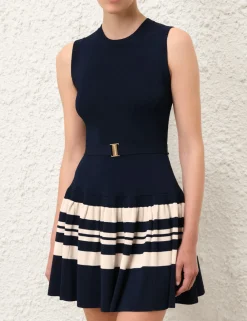 ZIMMERMANN Clothing<Acadian Stripe Mini Dress