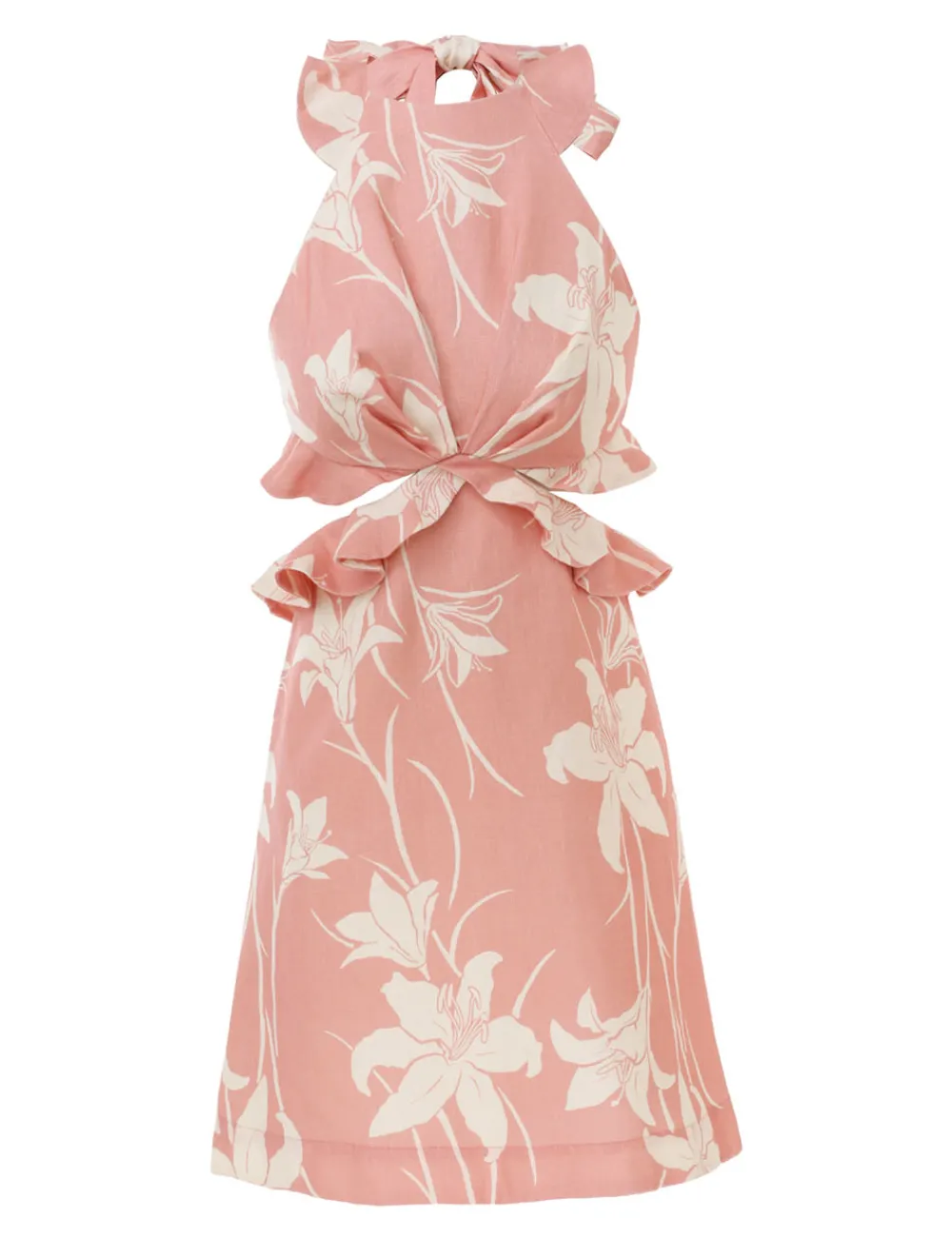 ZIMMERMANN Clothing<Acadian Tie Back Mini Dress