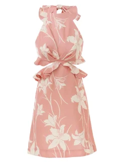 ZIMMERMANN Dresses & Coverups<Acadian Tie Back Mini Dress