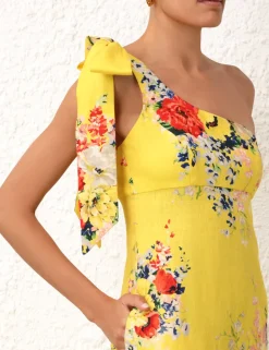 ZIMMERMANN Dresses & Coverups<Alight Asymmetric Midi Dress