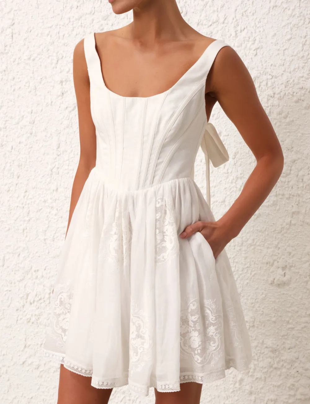 ZIMMERMANN Dresses & Coverups<Alight Corset Mini Dress