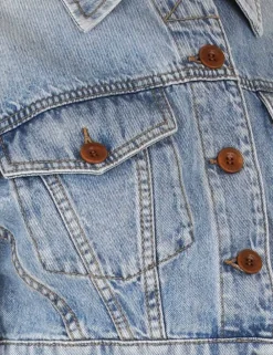 ZIMMERMANN Denim<Alight Cropped Denim Jacket