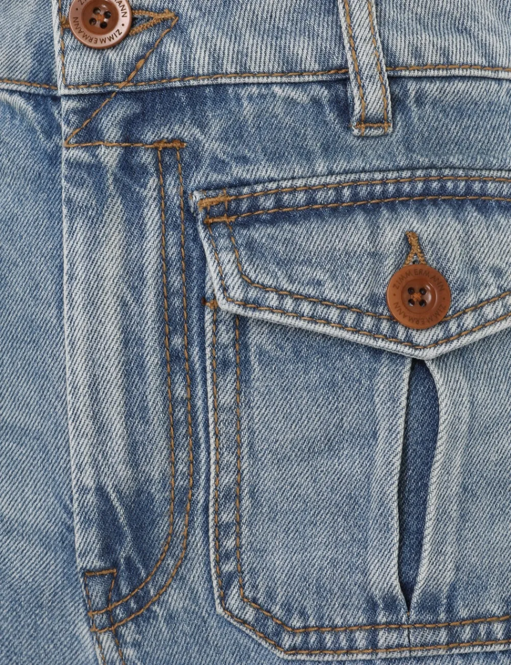 ZIMMERMANN Denim<Alight Cropped Flare Jean