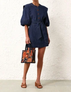 ZIMMERMANN Denim<Alight Denim Dress