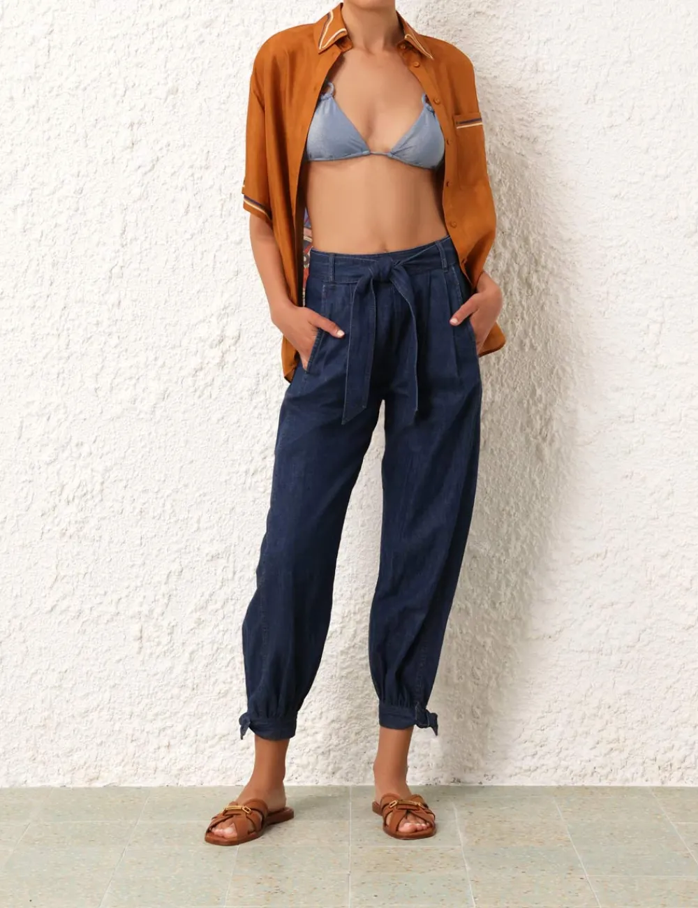 ZIMMERMANN Shorts & Pants<Alight Denim Harem Pant