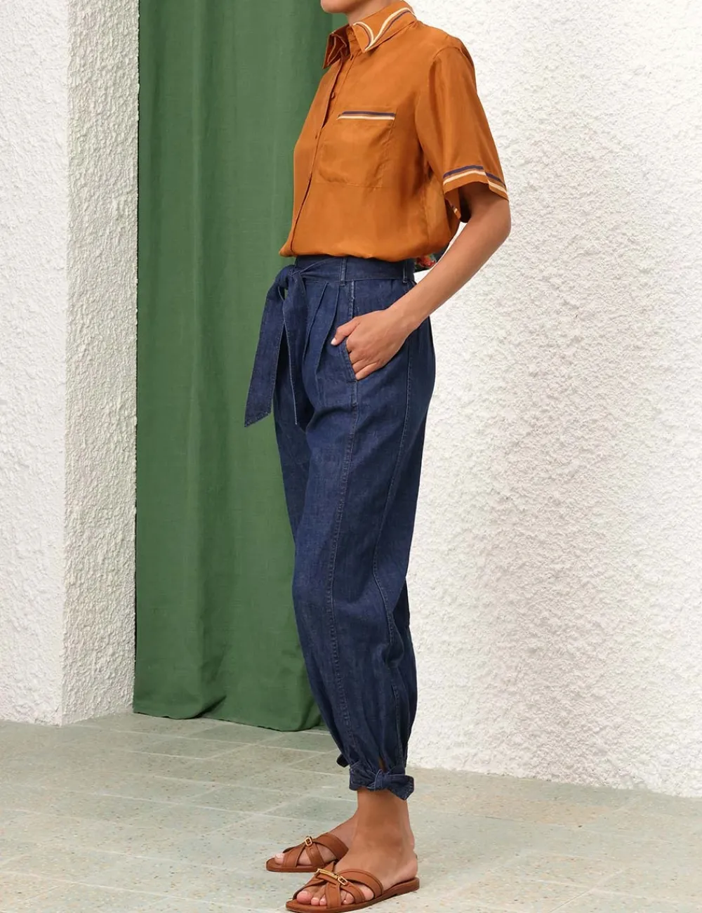 ZIMMERMANN Shorts & Pants<Alight Denim Harem Pant
