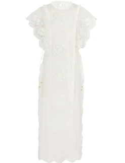 ZIMMERMANN Dresses & Coverups<Alight Draw Waist Midi Dress