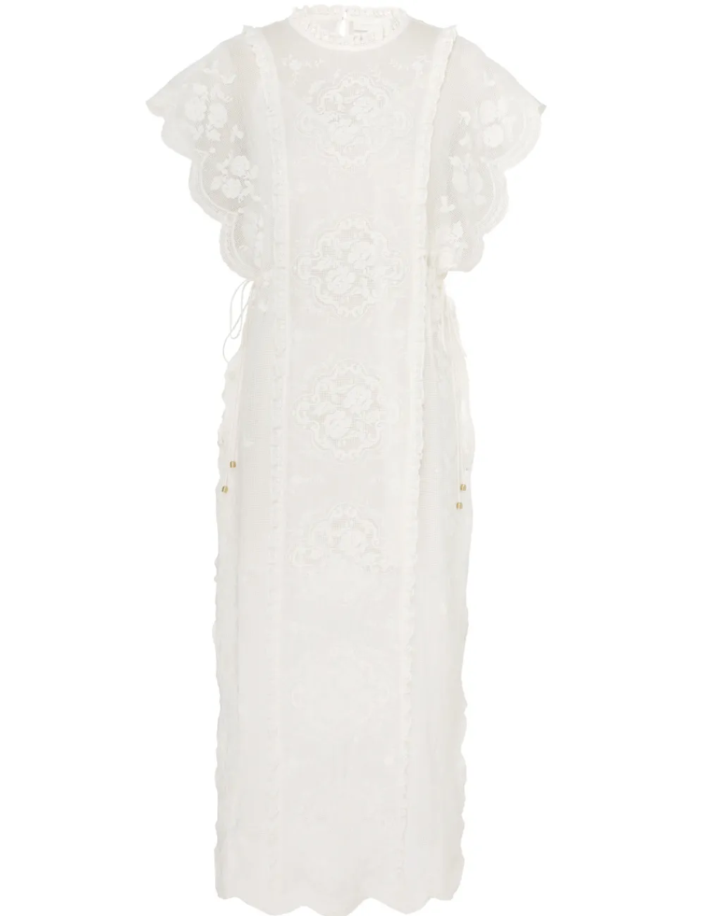 ZIMMERMANN Dresses & Coverups<Alight Draw Waist Midi Dress