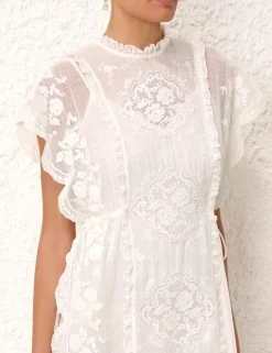 ZIMMERMANN Dresses & Coverups<Alight Draw Waist Midi Dress