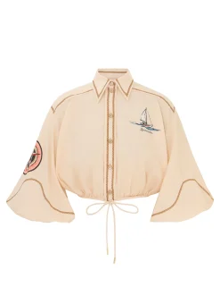 ZIMMERMANN Clothing<Alight Draw Waist Shirt