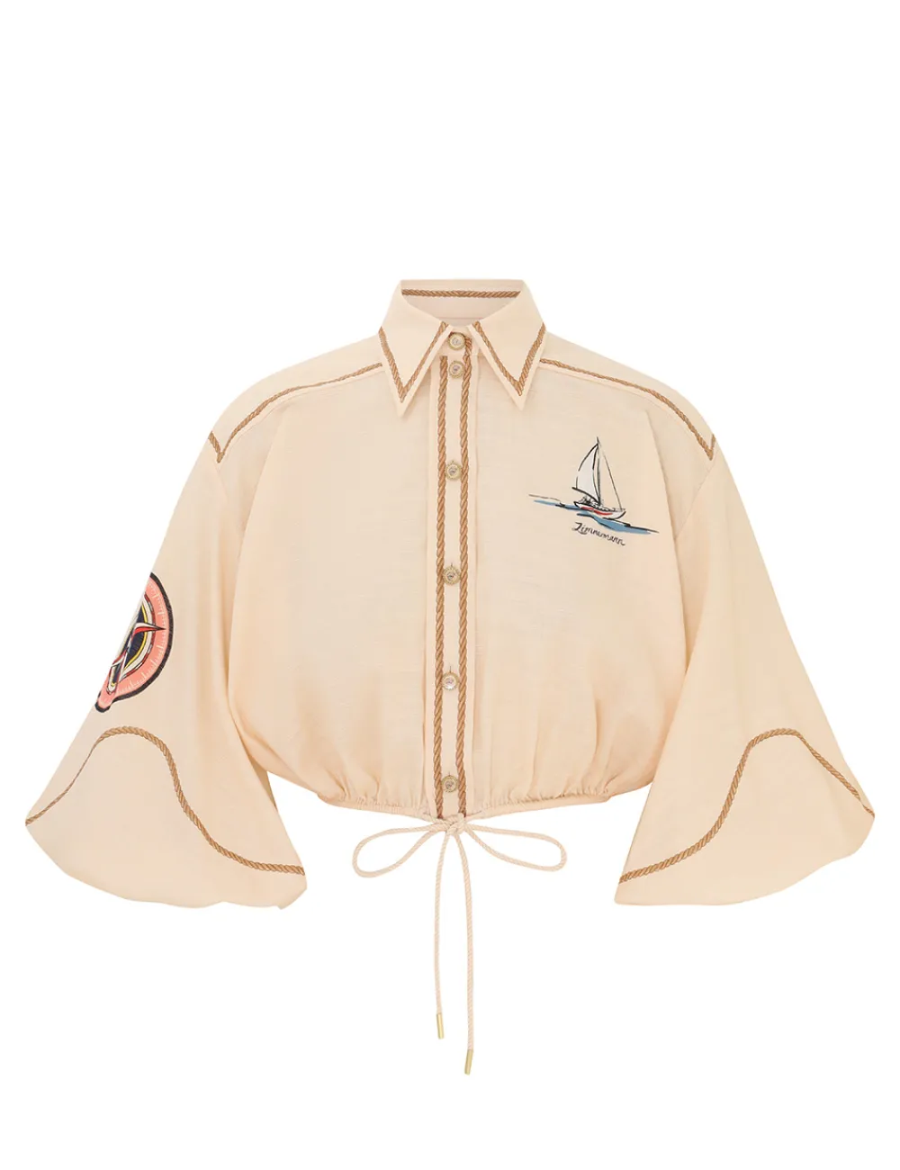 ZIMMERMANN Clothing<Alight Draw Waist Shirt