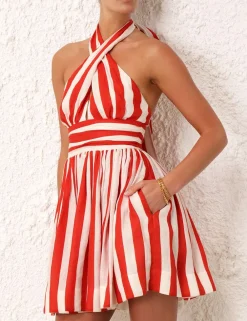ZIMMERMANN Dresses & Coverups<Alight Halter Mini Dress