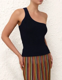 ZIMMERMANN Knitwear<Alight One Shoulder Top