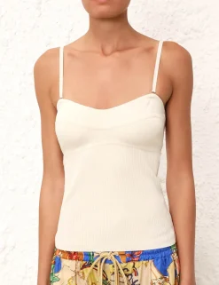ZIMMERMANN Clothing<Alight Panelled Rib Tank