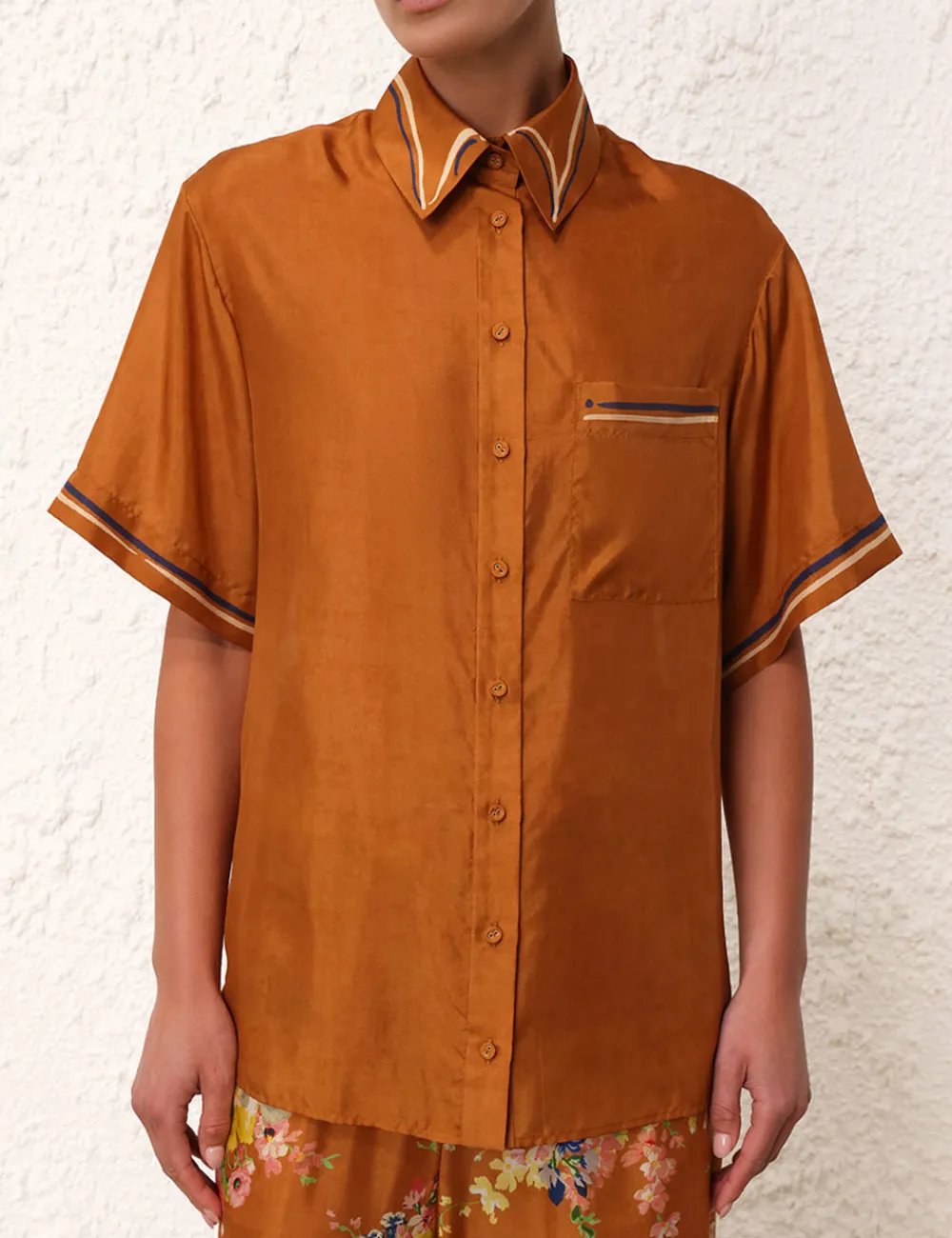 ZIMMERMANN Tops<Alight Relaxed Shirt
