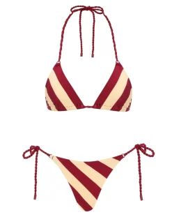 ZIMMERMANN Bikinis<Alight Rope Trim Mini Tri