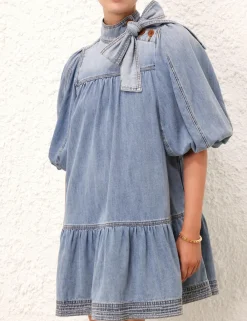 ZIMMERMANN Denim<Alight Smock Dress