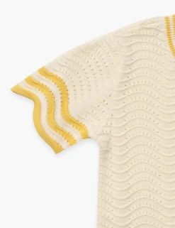 ZIMMERMANN Clothing<Alight Textured Knit Tee