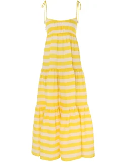 ZIMMERMANN Clothing<Alight Tie Shoulder Dress