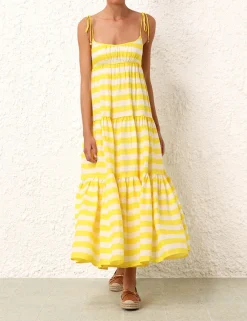 ZIMMERMANN Clothing<Alight Tie Shoulder Dress