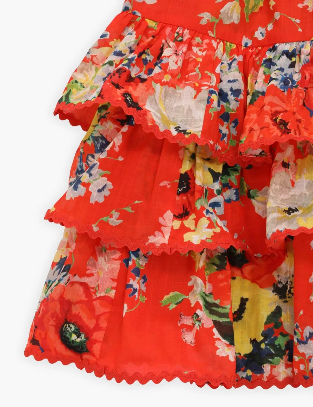 ZIMMERMANN Clothing<Alight Tiered Halter Dress