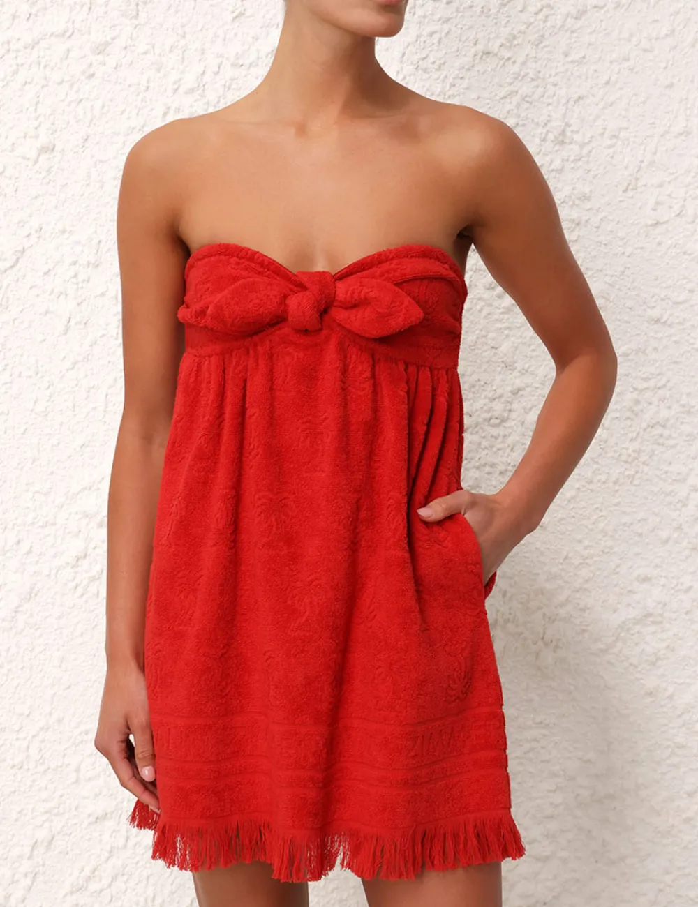 ZIMMERMANN Clothing<Alight Toweling Mini Dress