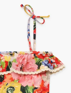 ZIMMERMANN Swimwear<Alight Trim Frill 1Pc