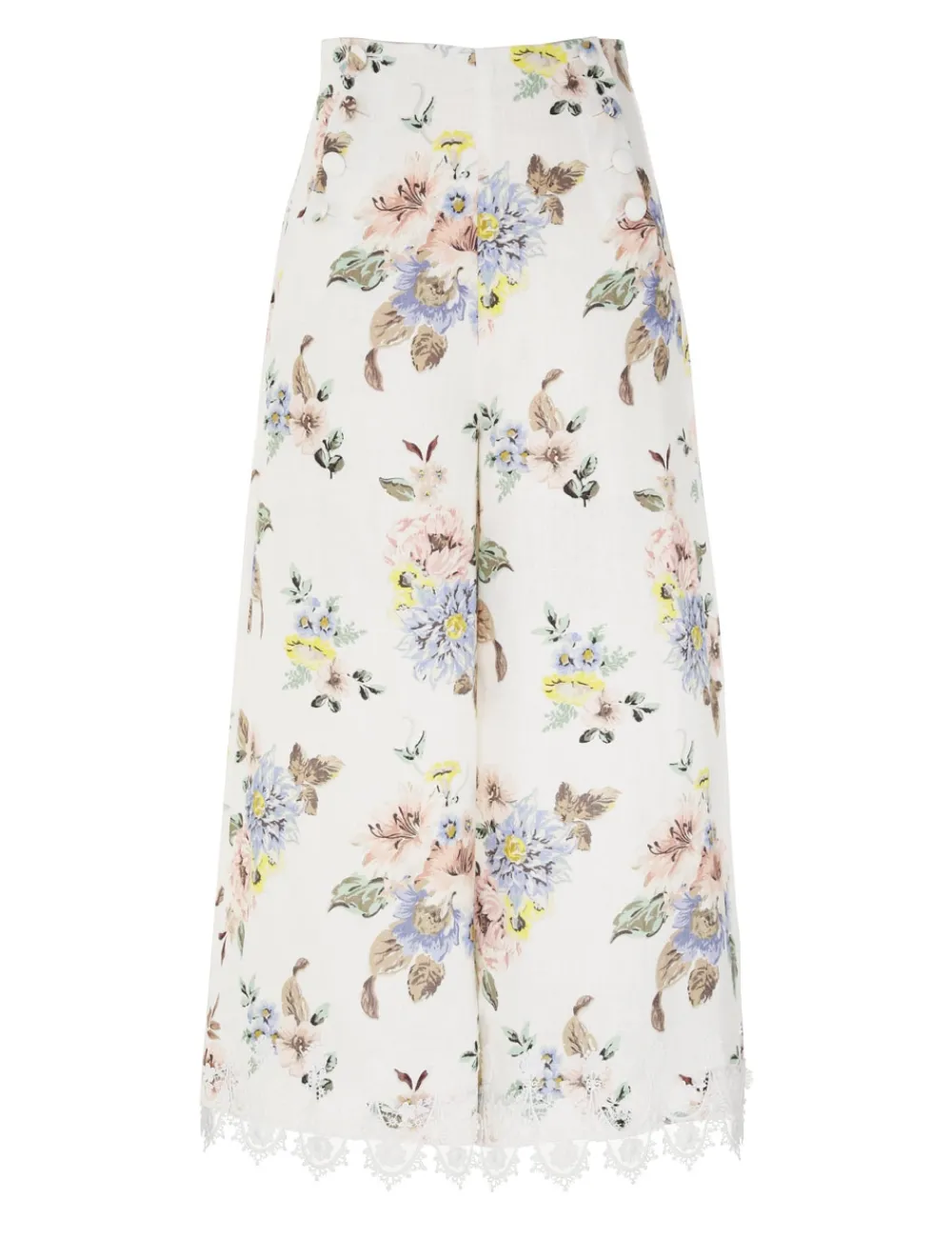 ZIMMERMANN Shorts & Pants<Applique Culottes