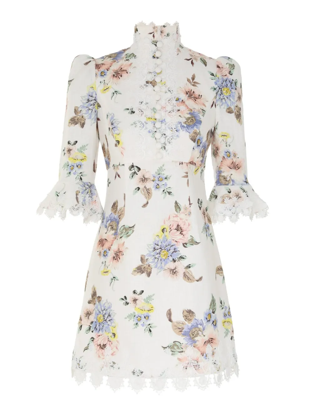 ZIMMERMANN Dresses<Applique Mini Dress