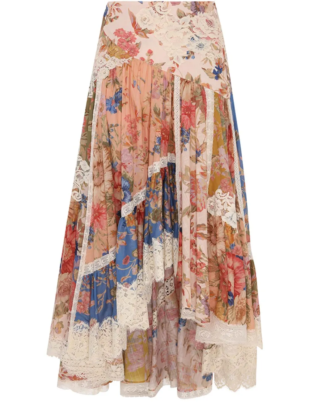 ZIMMERMANN Skirts<August Asymmetric Skirt
