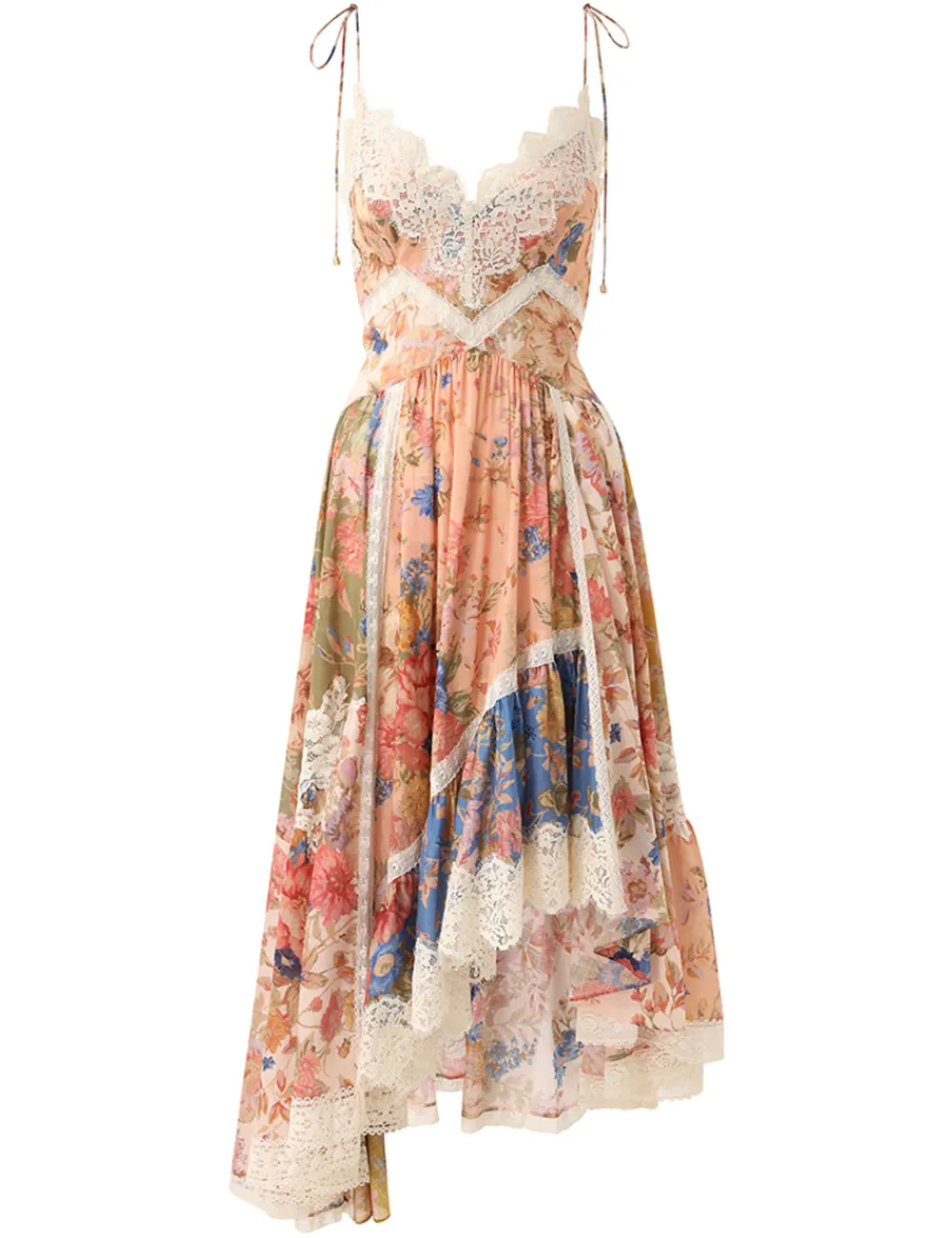 ZIMMERMANN Clothing<August Asymmetric Slip Dress