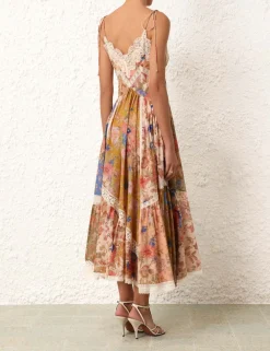 ZIMMERMANN Clothing<August Asymmetric Slip Dress