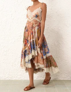 ZIMMERMANN Clothing<August Asymmetric Slip Dress