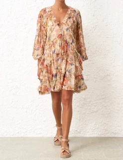 ZIMMERMANN Clothing<August Billow Frill Mini Dress