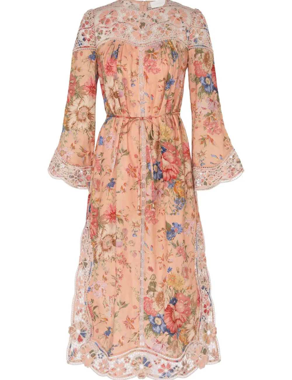 ZIMMERMANN Clothing<August Broderie Midi Dress
