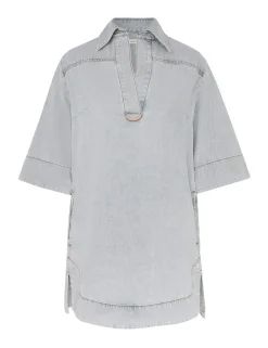 ZIMMERMANN Denim<August Denim Tunic Dress